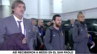 “Bienvenido a la casa del padre”: el recibimiento a Lionel Messi en el San Paolo recordándole a Diego Maradona [VIDEO]