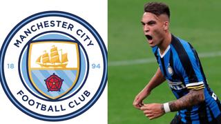 Listos para abrir la billetera: Manchester City tiene como prioridad a Lautaro Martínez