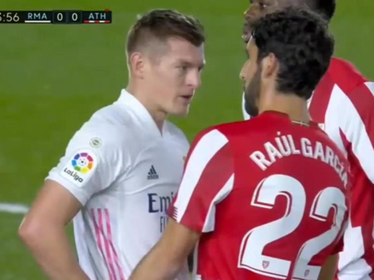 Real Madrid vs. Athletic Club EN VIVO: tarjeta roja y expulsión a Raúl tras falta a Toni Kroos | VIDEO | FUTBOL-INTERNACIONAL | DEPOR