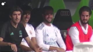 Jordi Alba se encaró al banco del Madrid, pero Nacho y Asensio prefirieron reírse de él [VIDEO]