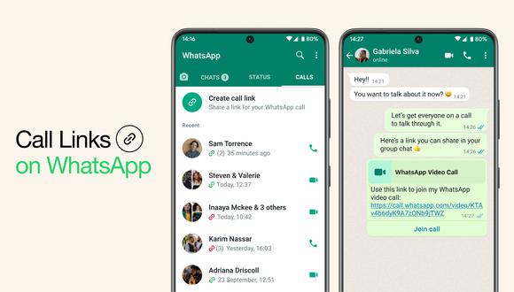WhatsApp introducirá cambios a las videollamadas para competir contra Zoom, Google Meets y otras apps. (Foto: Meta)