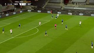 Respondieron rápido: De Jong anotó de cabeza el 1-1 entre Sevilla vs. Inter de Milan [VIDEO]