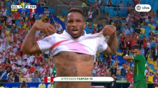 ¡A celebrar, compadre! Jefferson Farfán marcó golazo tras asistencia de Paolo Guerrero [VIDEO]