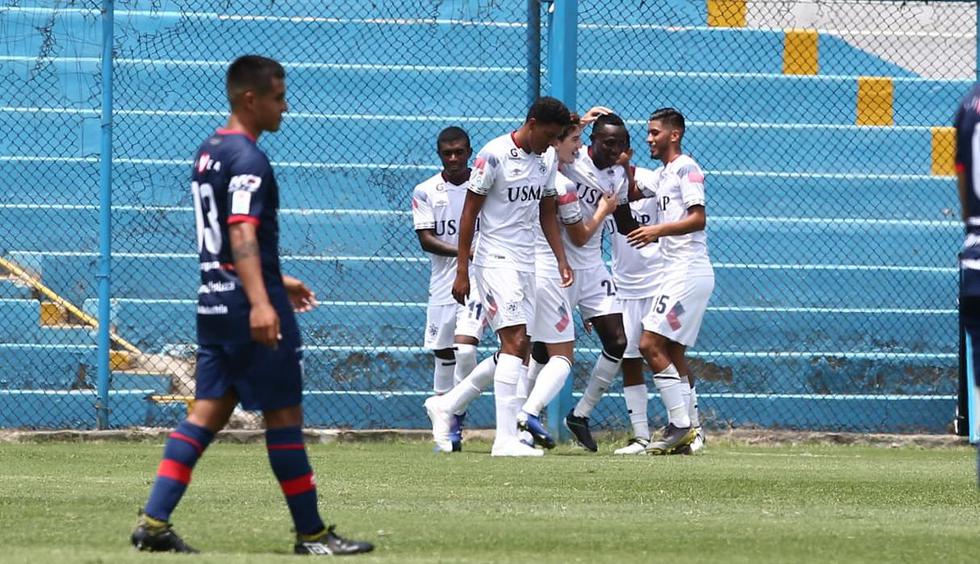 San Martín vs. Carlos A. Mannucci por la fecha 6 del Torneo Apertura. (Fotos: Jesús saucedo)