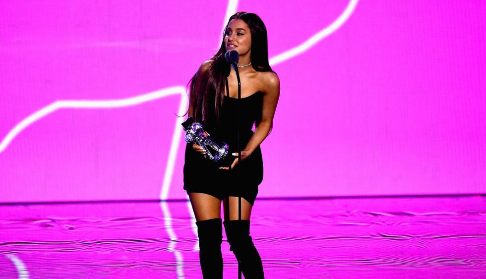 Ariana Grande regresó a Manchester después de dos años del atentado y ofreció un espectacular show. (Foto: AFP)