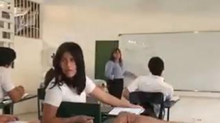 Gran gesto: alumnos sorprenden a profesora que pasaba por un mal momento [VIDEO]