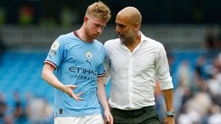 Lo cuida para la Champions: Pep Guardiola se refirió al estado de De Bruyne