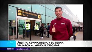 Árbitros peruanos viajan a Qatar para dirigir en la Copa del Mundo