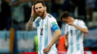 A pesar de caer goleados: el regalo de Lionel Messi a la Selección de Croacia en el Mundial Rusia 2018
