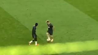De Jong volvió loco a Dembélé: el dominio de pelota en el entreno del Barça que es viral [VIDEO]