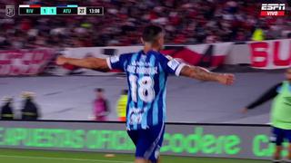 Tras fallo de Armani: Ruíz Rodríguez hizo el 1-1 entre River vs. Tucumán [VIDEO]