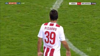 Controló, regateó, jaló marcas y sacó un remate: la jugada de Pizarro que emocionó a hinchas de Colonia