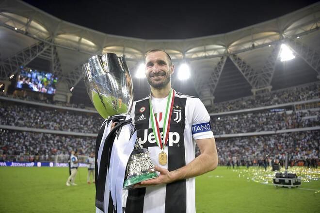 Giorgio Chiellini es leyenda de la Juventus. (Foto: Getty Images)