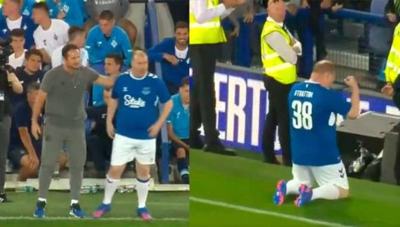 Hincha de Everton entró a un partido amistoso y anotó gol de penal. (Foto: Everton)