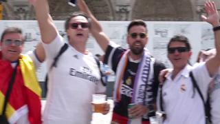 Hinchas de Real Madrid y Liverpool tomaron París: espectacular ambiente para la final de Champions