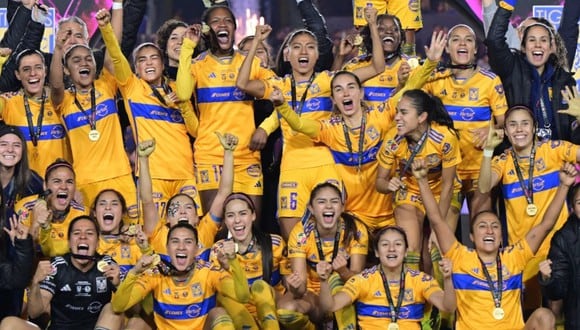 Tigres y América definieron el título de la Liga MX Femenil 2023. (Foto: @TigresFemenil)