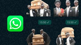 WhatsApp: ya puedes descargar los stickers de los “Africanos bailando con ataúd” gratis