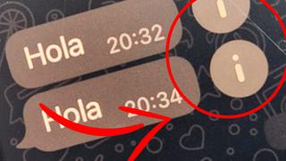 Qué significa el icono “i” en WhatsApp que se ubica al lado de nuestras conversaciones