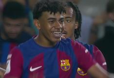 ¡Gol de Lamine Yamal! El joven atacante define de primera y con mucha clase [VIDEO]