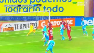 Es un tocado: Jonathan Dos Santos marcó gol y puso el 1-0 de Universitario sobre Llacuabamba [VIDEO]