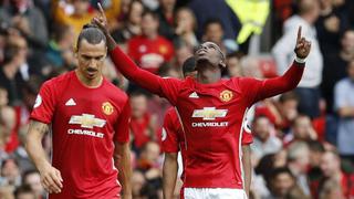 Paul Pogba marcó su primer gol oficial en su vuelta al Manchester United