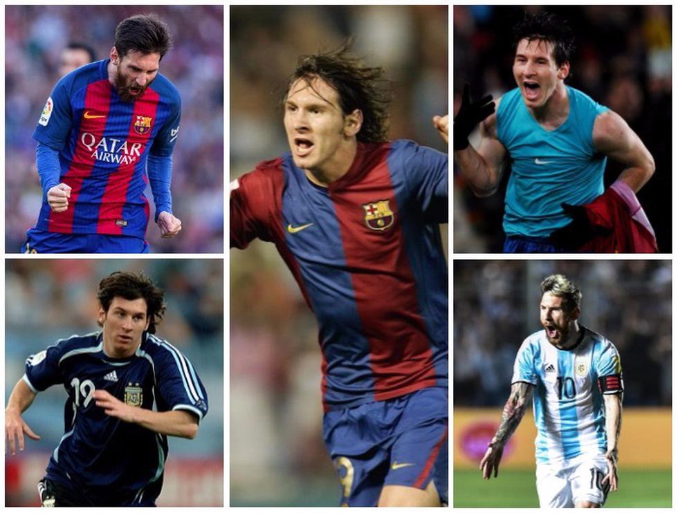 Lionel Messi, en 2004. (Getty Images)
