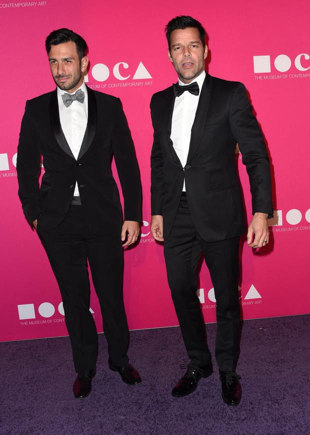 Ricky Martin and Jwan Yosef se casaron tras más de un año de noviazgo (Foto: AFP)