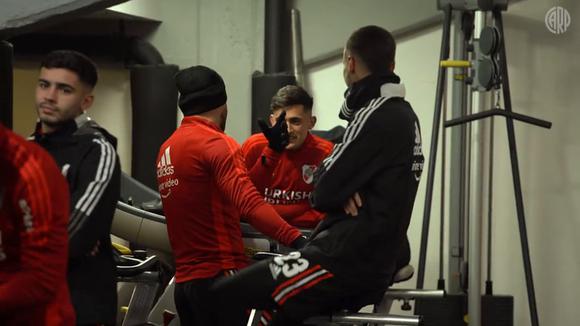 Pablo Solari trains with River Plate and prepares for his debut