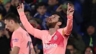 FC Barcelona venció 2-1 en cancha del Getafe y se consolida como el líder de la Liga Santander