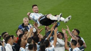 La mejores postales de la victoria de Argentina sobre Italia en la Finalissima