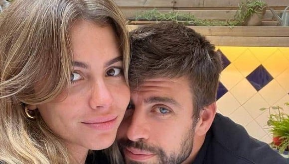 Clara Chía y Gerard Piqué en la primera foto juntos que compartieron en redes sociales (Foto: Gerard Piqué / Instagram)