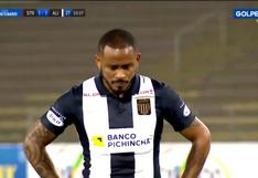 Lo dieron vuelta: Wilmer Aguirre anota de penal el 2-1 de Alianza Lima vs. Santa Rosa [VIDEO]
