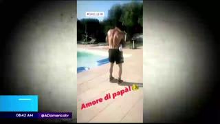 Gianluca Lapadula cautiva a sus seguidores con tierno baile junto a su hija (VIDEO)