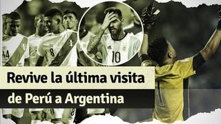 ¡Inolvidable! la última visita de Perú a Argentina en Eliminatorias