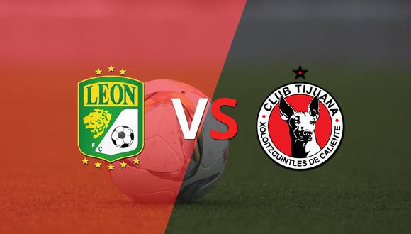 Arranca el partido entre León vs Tijuana