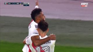 ¡Agónico! Gol de Miguel Borja para el 1-0 en River vs. Boca [VIDEO]