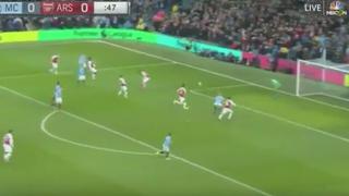 ¡Gol de vestuario! Sergio Agüero anota el 1-0 del City contra Arsenal por Premier League [VIDEO]