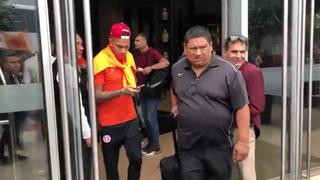 Guerrero se fue cojeando a Brasil: la lesión sufrida ante Alianza lo pone en duda para el inicio del Brasileirao [VIDEO]