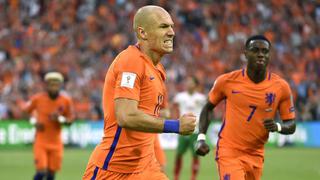 Sueña con Rusia: Robben marcó, superó a Cruyff y dio la victoria a Holanda ante Bulgaria [VIDEO]