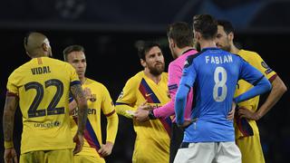 Barcelona recibió castigo de la UEFA por retrasar su duelo con Napoli 