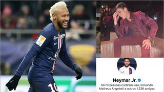 Ni en visto: Neymar y la vez que ignoró un mensaje de su ahora padrastro allá por 2017 [FOTO]