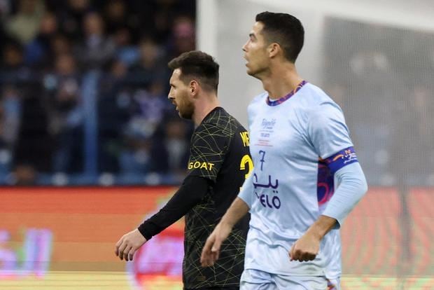 Goles de PSG y Riyadh Season con Messi y Cristiano Ronaldo