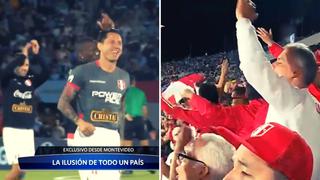 Perú calienta en el césped del estadio Centenario para jugar ante Uruguay