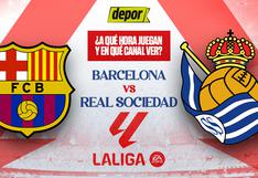 A qué hora juegan Barcelona vs Real Sociedad y en qué canales TV ver LaLiga