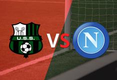 Napoli enfrenta a Sassuolo buscando seguir en la cima de la tabla
