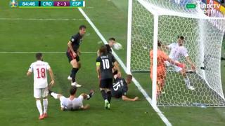 Suspenso en Copenhague: Mislav Orsic coloca el 2-3 en el Croacia vs. España [VIDEO]