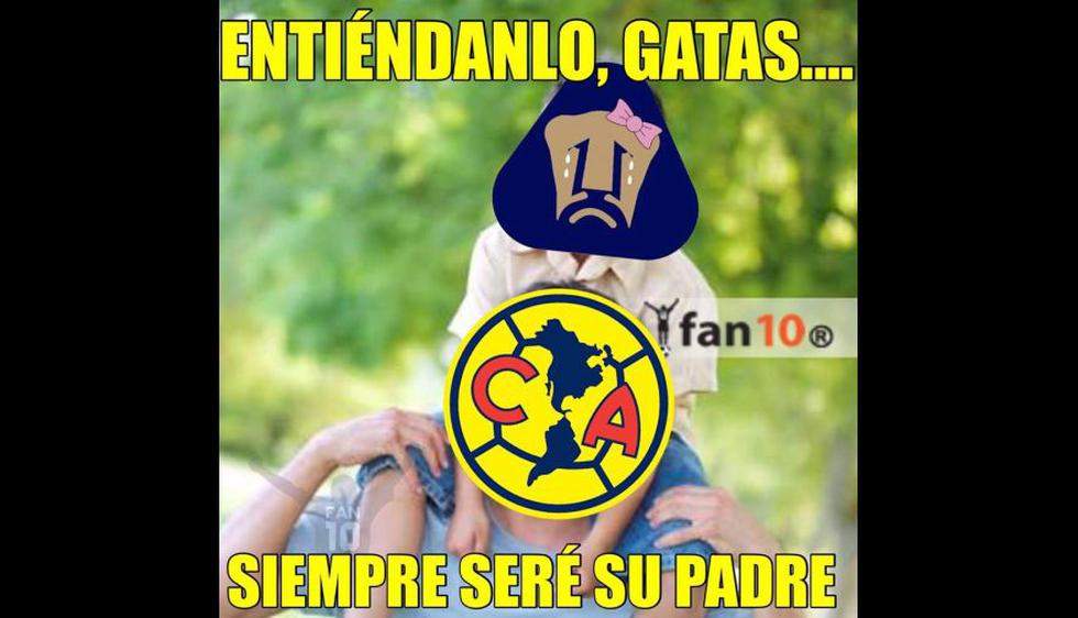 Los mejores memes de la goleada de América sobre Pumas por Liguilla 2018 Clausura de Liga MX. (Difusión)