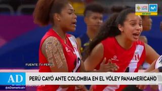 Perú perdió 3-1 con Colombia en la segunda fecha de vóley en los Panamericanos 2019