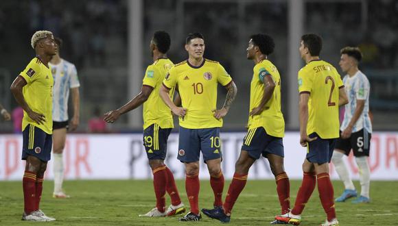 Tras caer ante Argentina en Córdoba, la Selección Colombia redujo sus chances de clasificar a la Copa del Mundo Qatar 2022. (Foto: FCF)