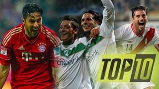 Top 10: Claudio Pizarro y sus mejores goles en Europa y Selección Peruana